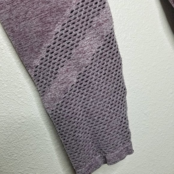 PICK 3 FOR $20 VICTORIAS SECRET PINK Seamless Mesh Workout Leggings Tight Size L - Picture 7 of 7